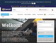 Tablet Screenshot of lecot-raedschelders.com